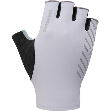 SHIMANO ADVANCED Short Finger Gloves Grey 2023 0